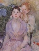Berthe Morisot Embroider china oil painting artist